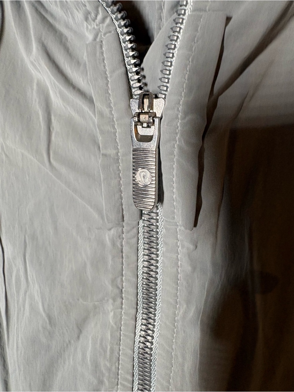 {EUC} LULULEMON Slate Blue Pack & Glyde Silver Drop Jacket - Size 4 - Picture 6 of 8
